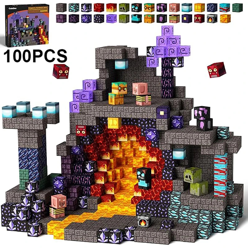Magnetic Building Cubes Educational Toys for Kids Gifts