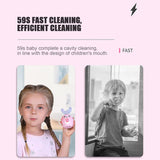 Kids U-Shaped Smart Electric Toothbrush Cartoon with Soft Silicone Head