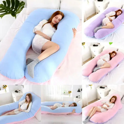 U-Shape Body Pillow – Full Body Support Sleeping Cushion