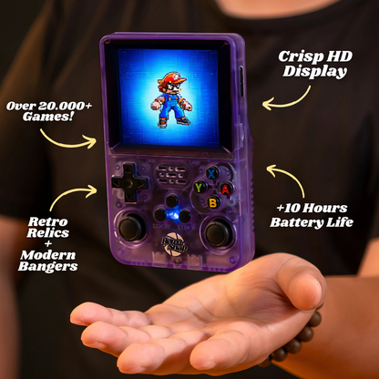 All-in-One Handheld Video Game Console for Kids and Adults