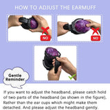 Children's Noise Reduction Safety Earmuffs with Comfortable Fit for Everyday Noise