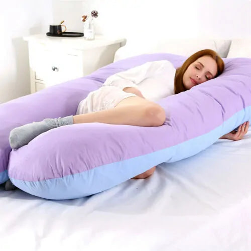 U-Shape Body Pillow – Full Body Support Sleeping Cushion