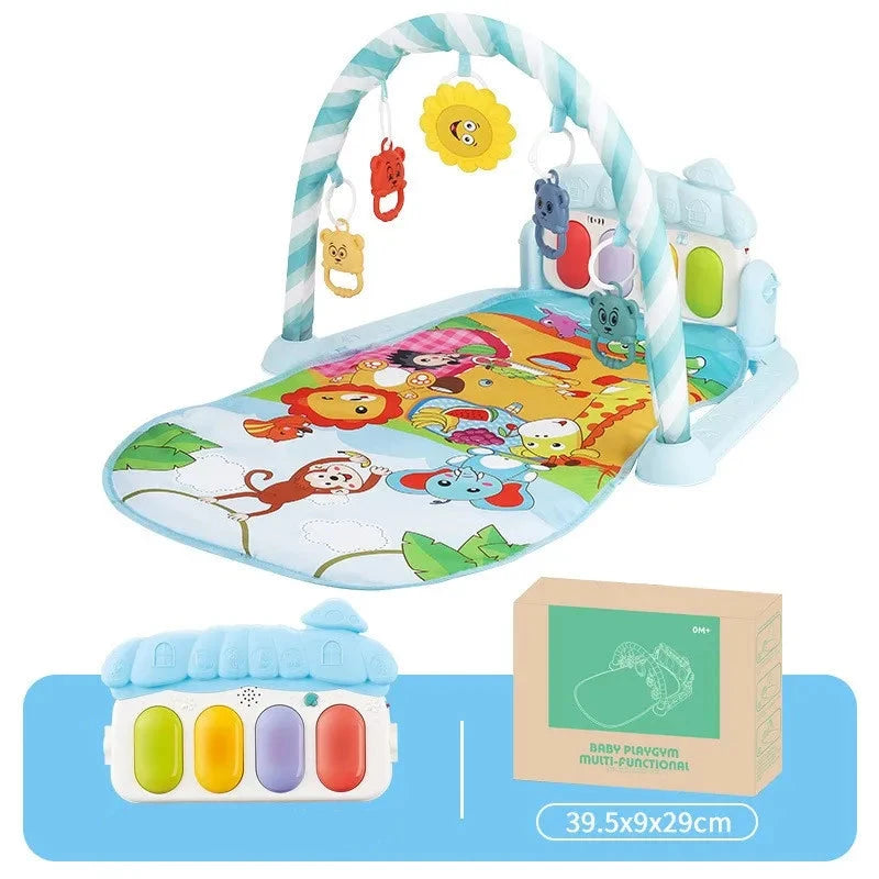 Educational Baby Activity Gym Play Mat for Infants