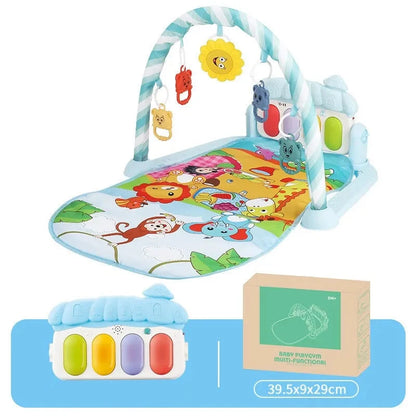 Educational Baby Activity Gym Play Mat for Infants