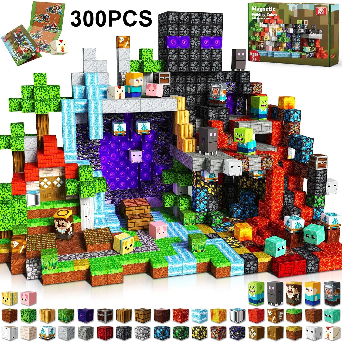 Magnetic Building Cubes Educational Toys for Kids Gifts