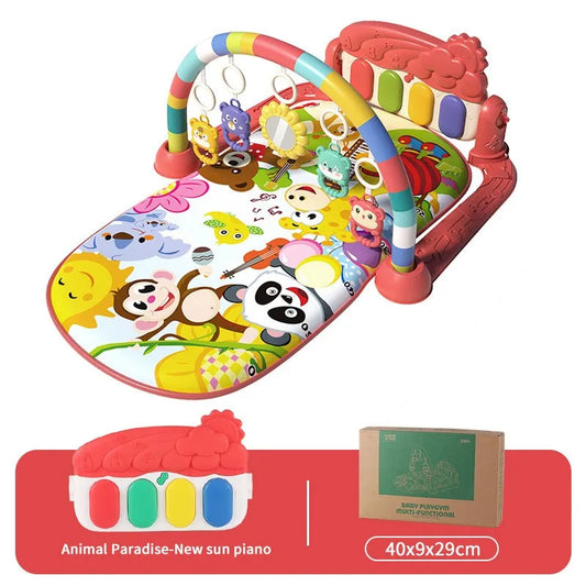 Educational Baby Activity Gym Play Mat for Infants