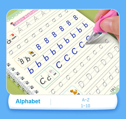 Reusable Magic Writing Practice Workbook for Kids