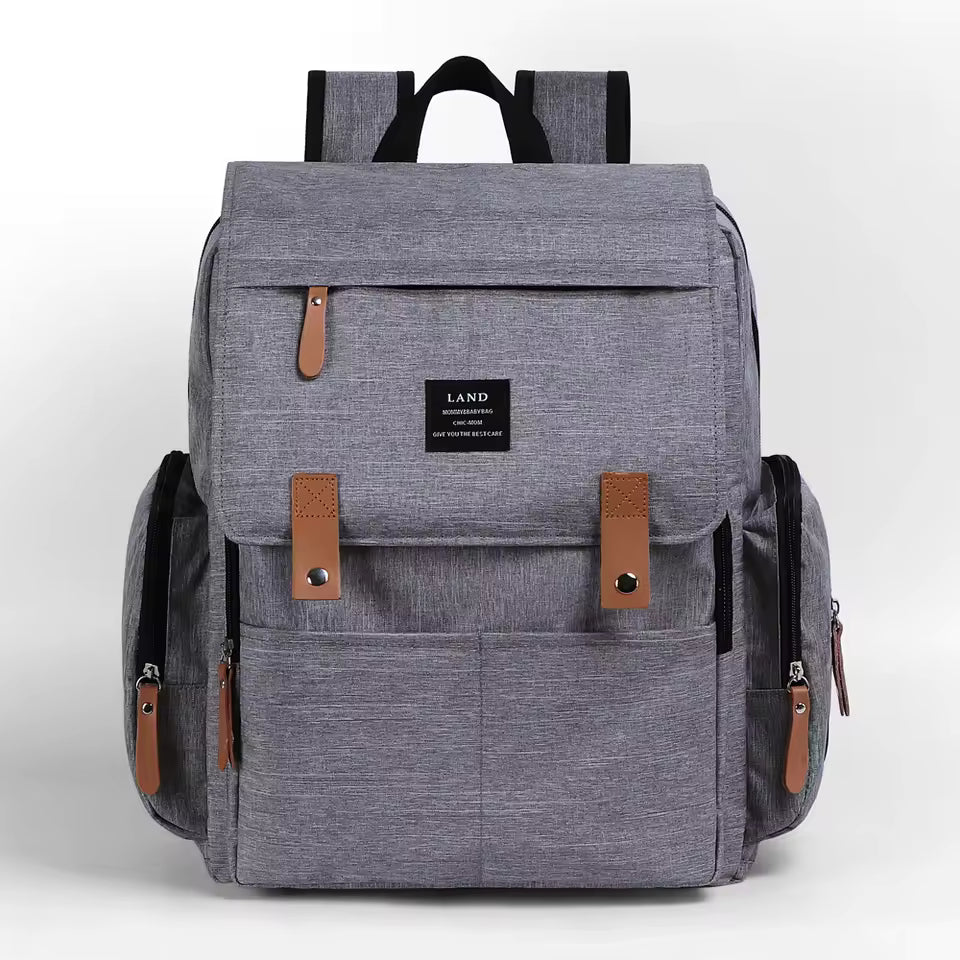 Multi Function Nappy Bag Backpack for Moms & Dads