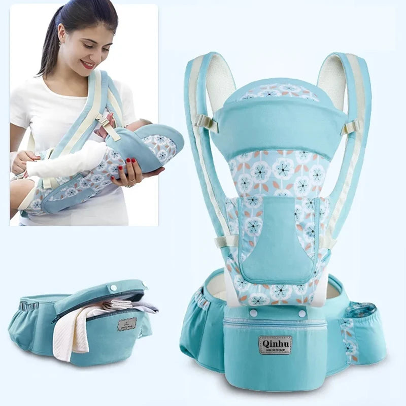 Adjustable Baby Carrier Backpack with Hip Seat Support
