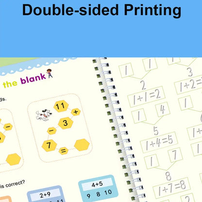 Reusable Magic Writing Practice Workbook for Kids