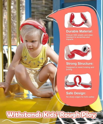 Kids Noise Reduction Earmuffs NRR 25dB Hearing Protection for Children