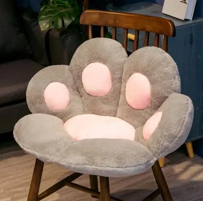Cute Cat Paw Plush Cushion Large Soft Floor Pillow