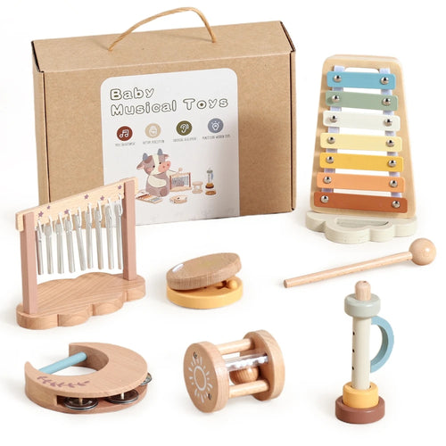 Montessori Wooden Music Instrument Set for Kids