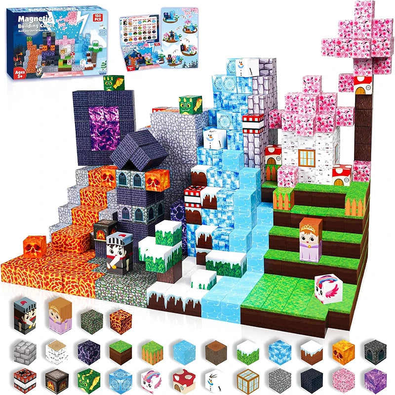 Magnetic Building Cubes Educational Toys for Kids Gifts