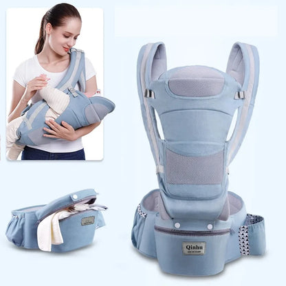 Adjustable Baby Carrier Backpack with Hip Seat Support