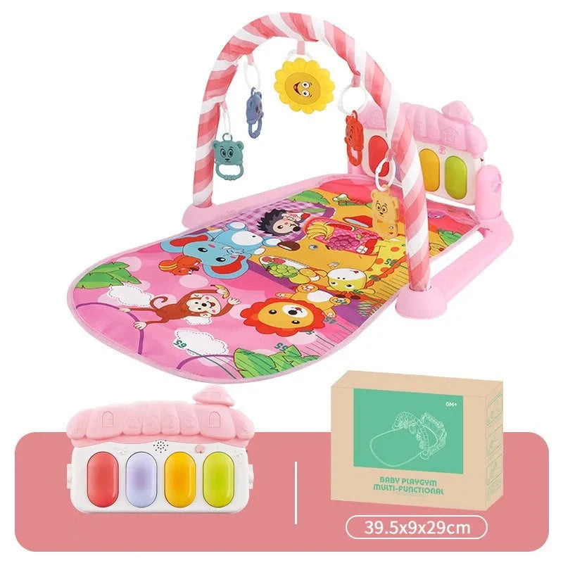 Educational Baby Activity Gym Play Mat for Infants