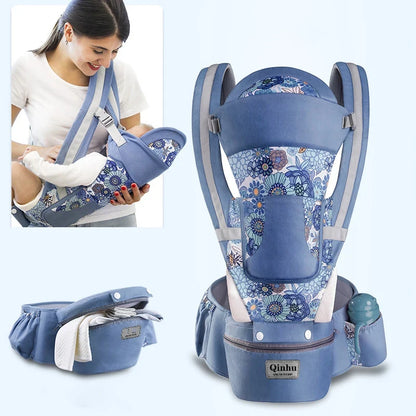 Adjustable Baby Carrier Backpack with Hip Seat Support