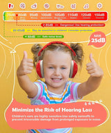 Kids Noise Reduction Earmuffs NRR 25dB Hearing Protection for Children