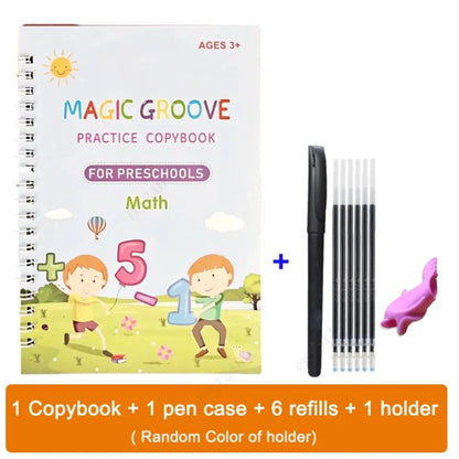 Reusable Magic Writing Practice Workbook for Kids