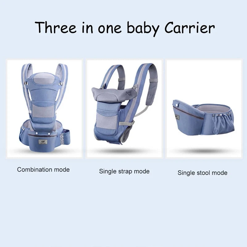 Adjustable Baby Carrier Backpack with Hip Seat Support