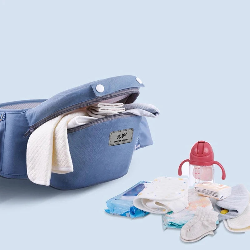 Adjustable Baby Carrier Backpack with Hip Seat Support