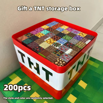 Creative Play Magnetic Building Block Toy with Storage Case