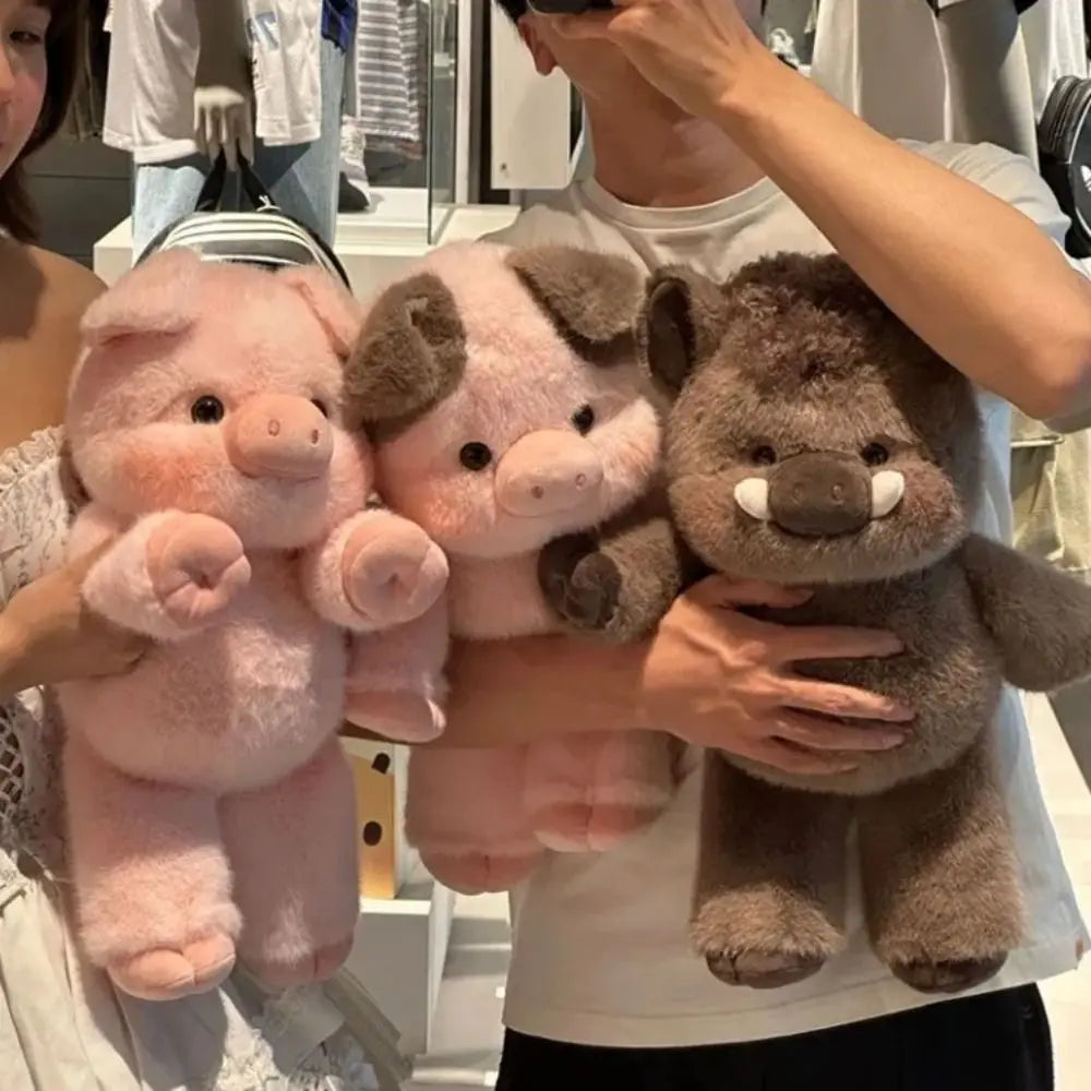 Adorable Pig Plush Cushion Soft Stuffed Pillow for Home Decor