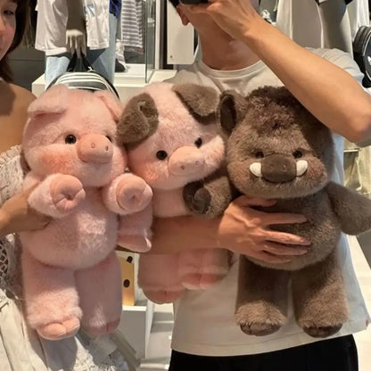 Adorable Pig Plush Cushion Soft Stuffed Pillow for Home Decor