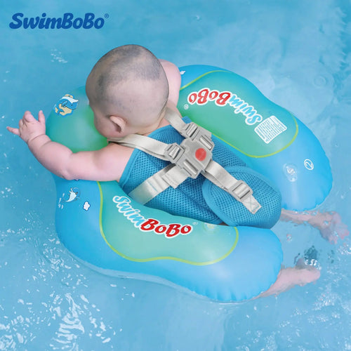 Infant Swimming Float with Sun Shade for Pool Fun