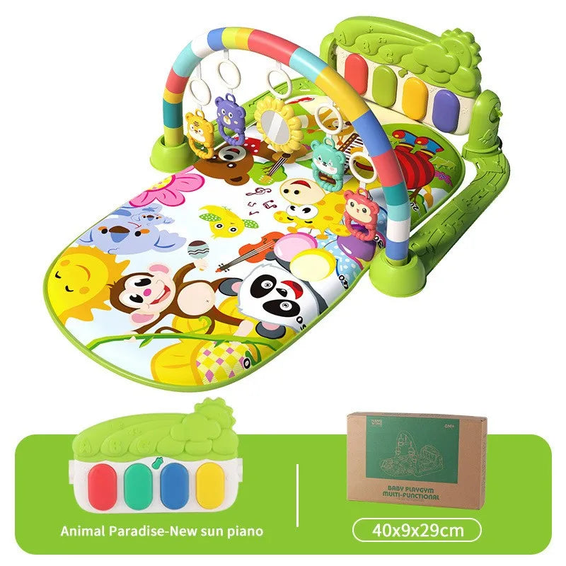Educational Baby Activity Gym Play Mat for Infants