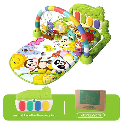 Educational Baby Activity Gym Play Mat for Infants