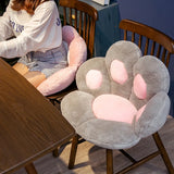 Cute Cat Paw Plush Cushion Large Soft Floor Pillow