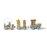 Wooden Montessori Train Learning Toy for Kids Gift