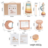 Montessori Wooden Music Instrument Set for Kids