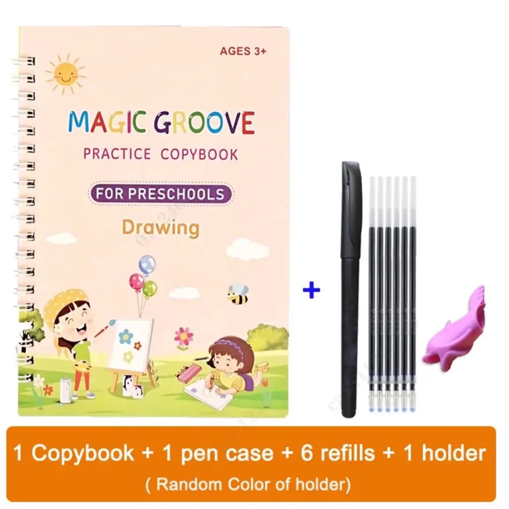Reusable Magic Writing Practice Workbook for Kids