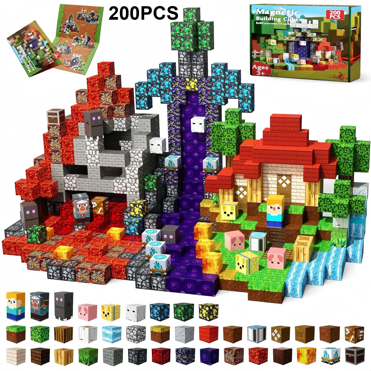 Magnetic Building Cubes Educational Toys for Kids Gifts