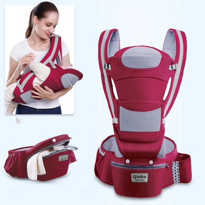 Adjustable Baby Carrier Backpack with Hip Seat Support