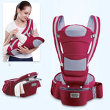 Adjustable Baby Carrier Backpack with Hip Seat Support