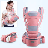 Adjustable Baby Carrier Backpack with Hip Seat Support