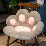 Cute Cat Paw Plush Cushion Large Soft Floor Pillow