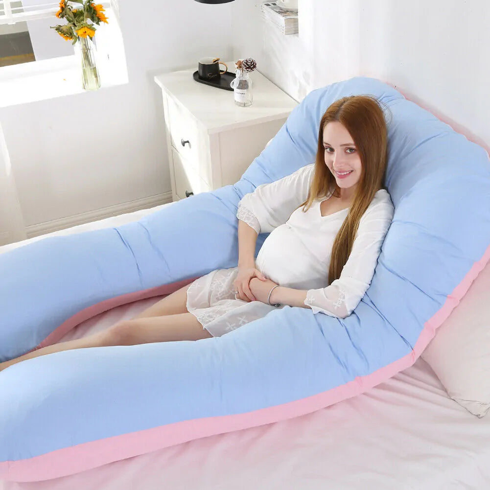 U-Shape Body Pillow – Full Body Support Sleeping Cushion