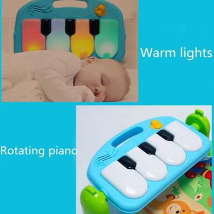 Educational Baby Activity Gym Play Mat for Infants