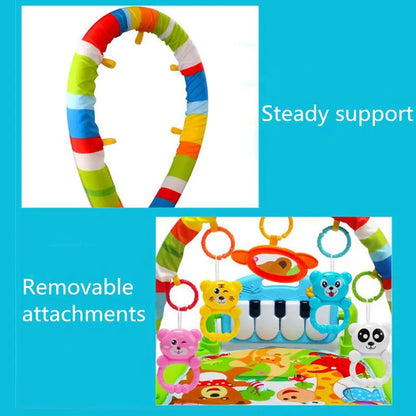 Educational Baby Activity Gym Play Mat for Infants