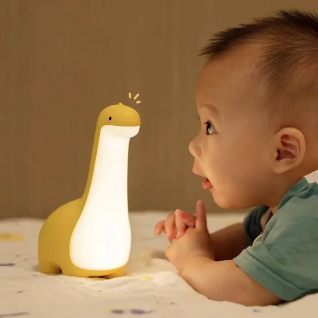 Dinosaur Night Light for Kids with Timer Function