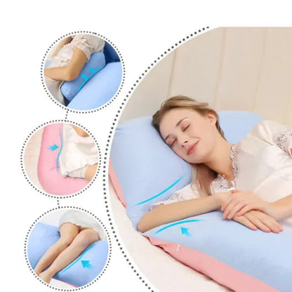 U-Shape Body Pillow – Full Body Support Sleeping Cushion