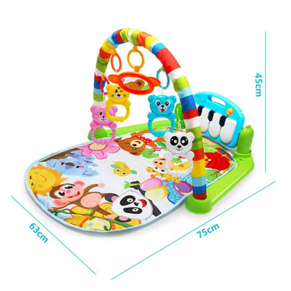 Educational Baby Activity Gym Play Mat for Infants