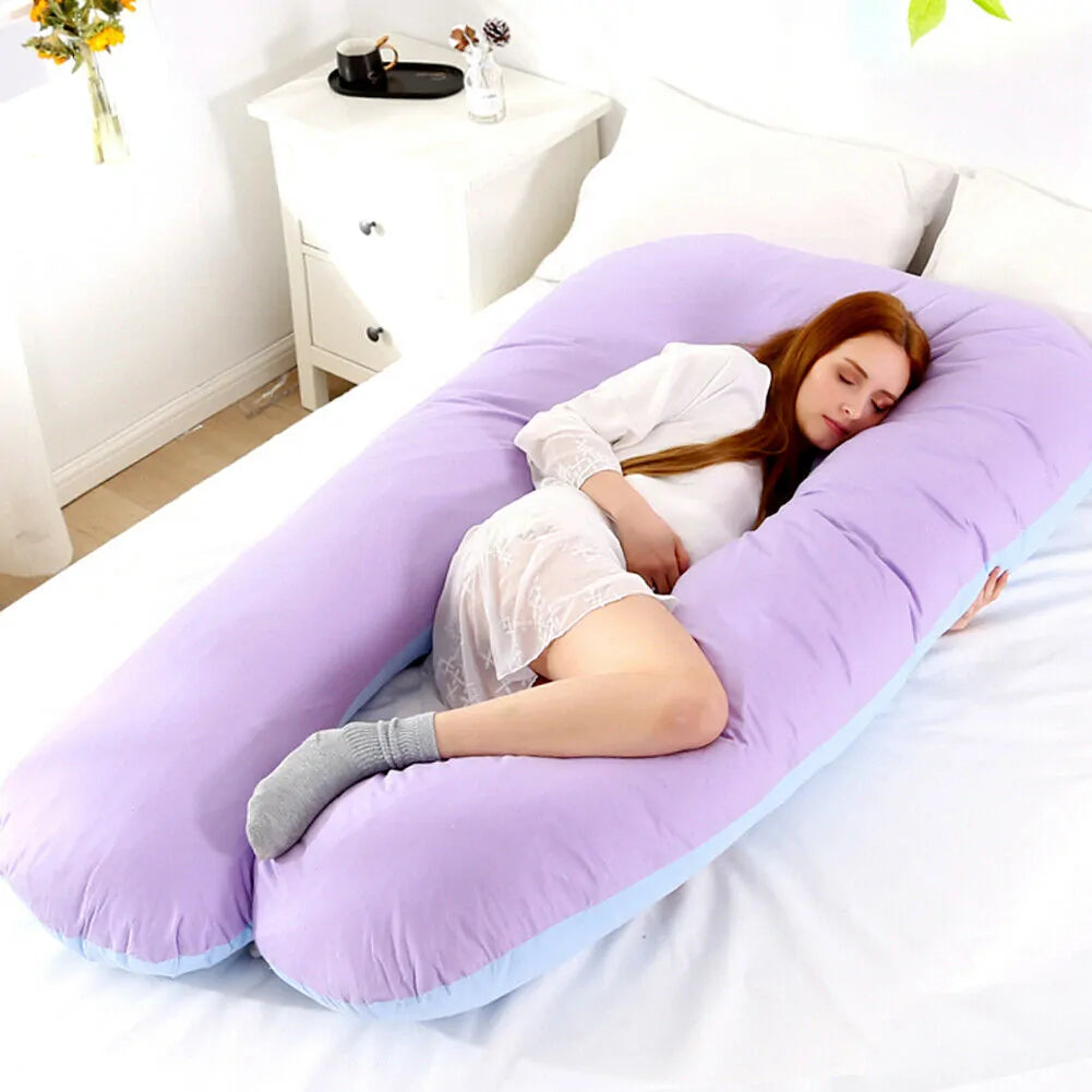 U-Shape Body Pillow – Full Body Support Sleeping Cushion
