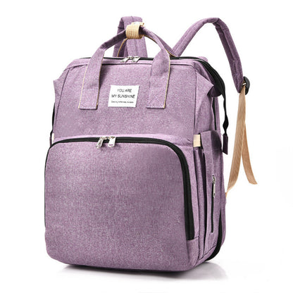 The 2 in 1 Large Capacity Nappy Bags with Changing Mat Convenient Baby