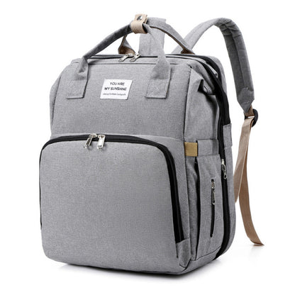 The 2 in 1 Large Capacity Nappy Bags with Changing Mat Convenient Baby