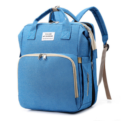 The 2 in 1 Large Capacity Nappy Bags with Changing Mat Convenient Baby